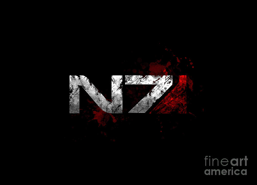 Mass Effect N7 Digital Art By Edmun Dowest Pixels   5 Mass Effect N7 Edmun Dowest 