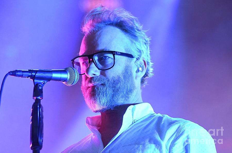 Matt Berninger - The National Photograph by Concert Photos | Fine Art ...