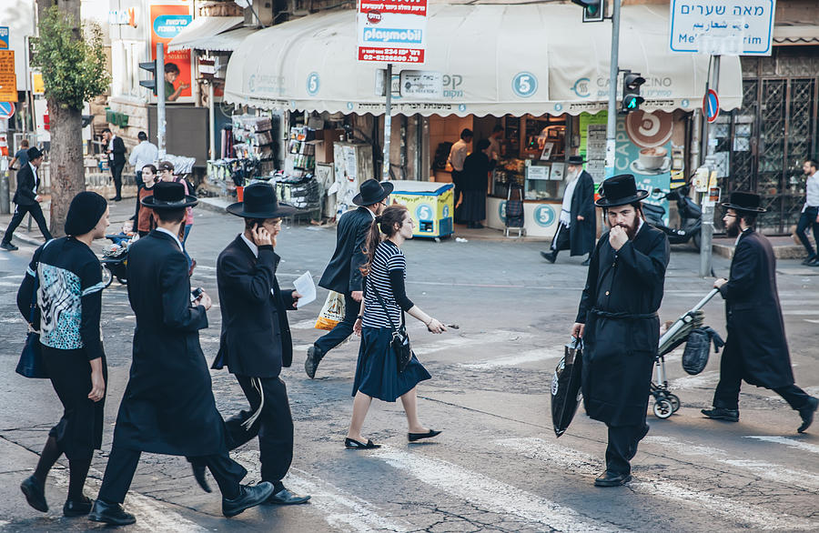 Mea Shearim Neiborhood in Jerusalem #5 Photograph by Chalffy
