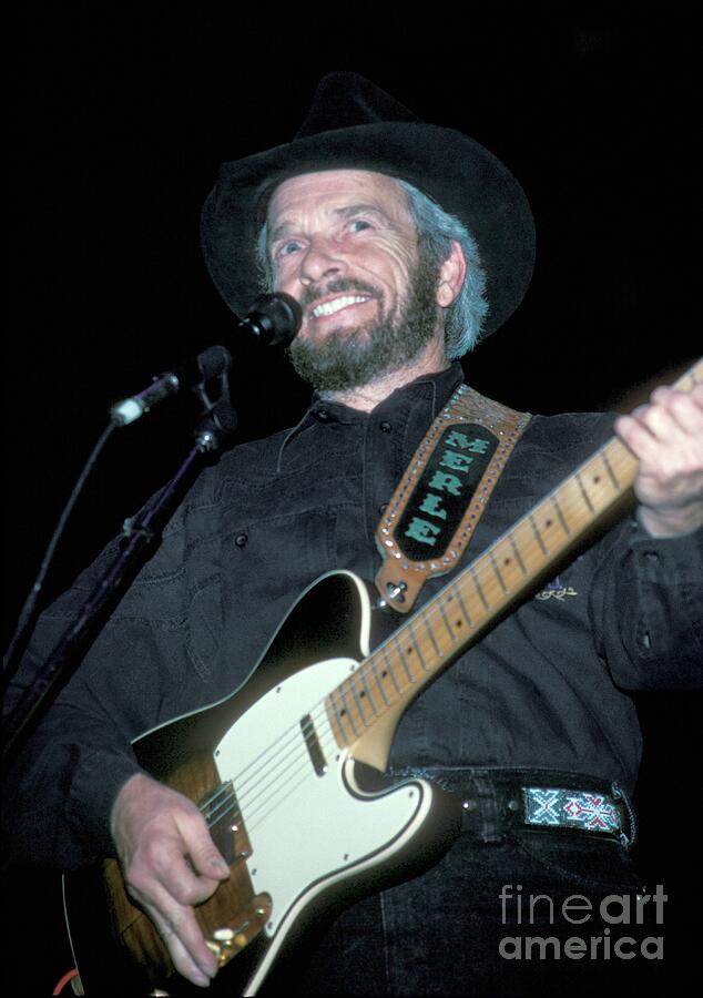 Merle Haggard Photograph by Concert Photos | Fine Art America