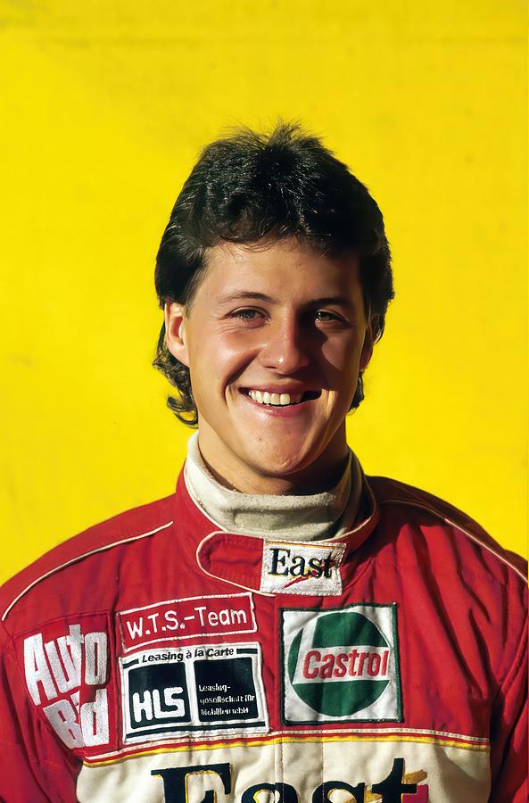 Michael Schumacher #5 Digital Art by Romano Barios - Pixels