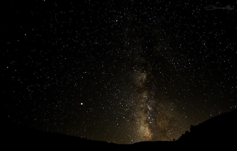 Milky Way #5 Photograph by Geno Lee