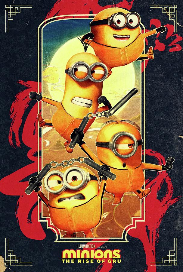 Minions The Rise of Gru Digital Art by Lizi - Pixels