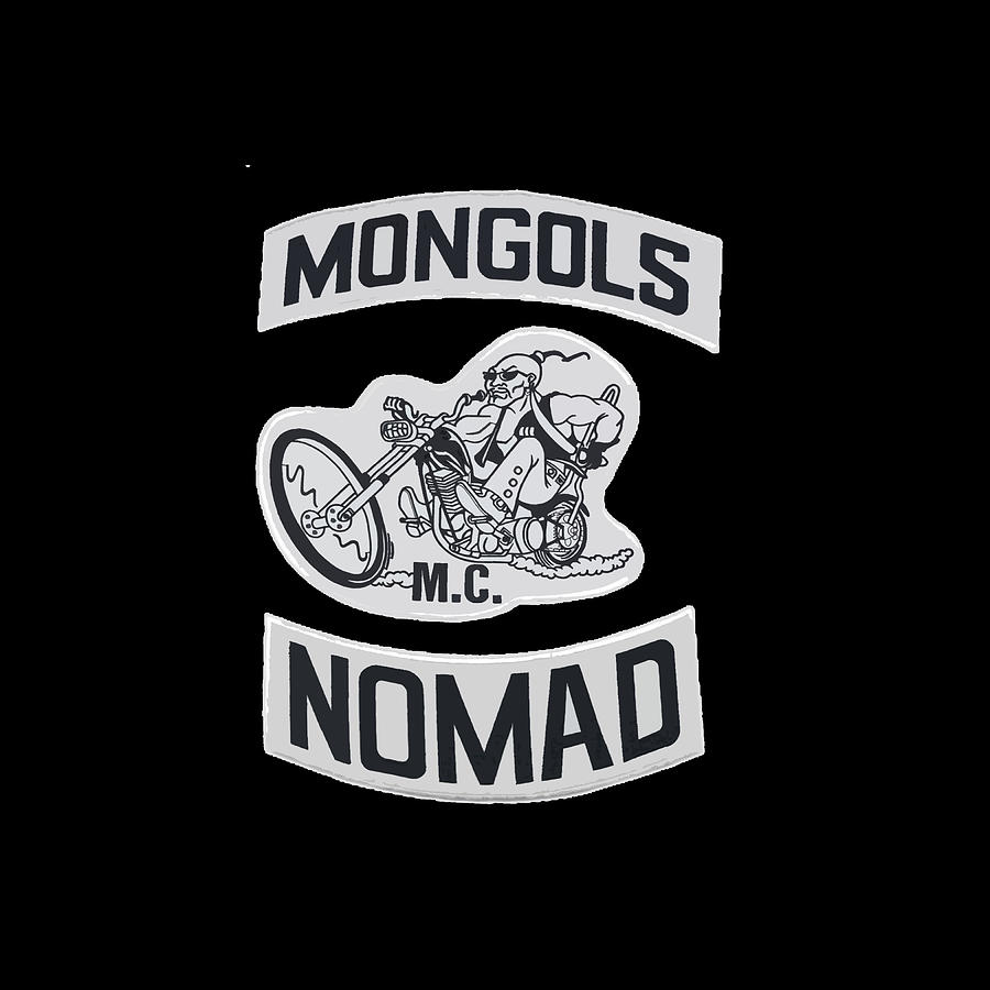 5 Mongols Motorcycle Club Digital Art by Daser Numo - Pixels