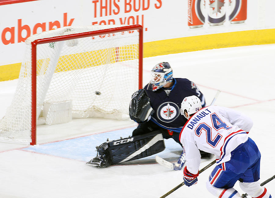 Montreal Canadiens v Winnipeg Jets #5 Photograph by Darcy Finley