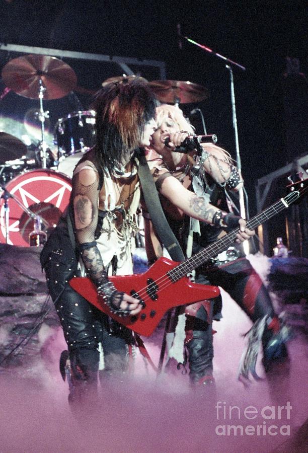Motley Crue #5 Photograph by Bill OLeary