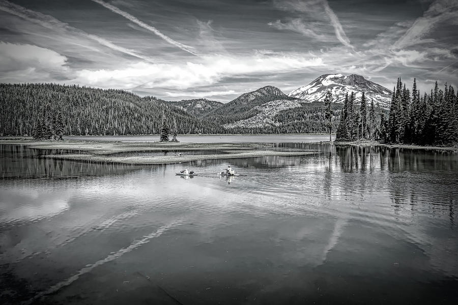 Mount Bachelor and Sparks Lake Photograph by Gerald Mettler | Fine Art ...