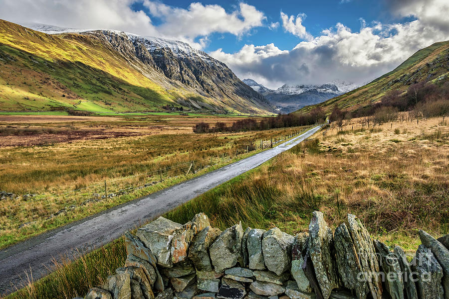 Nant Ffrancon Pass Snowdonia  #5 Photograph by Adrian Evans