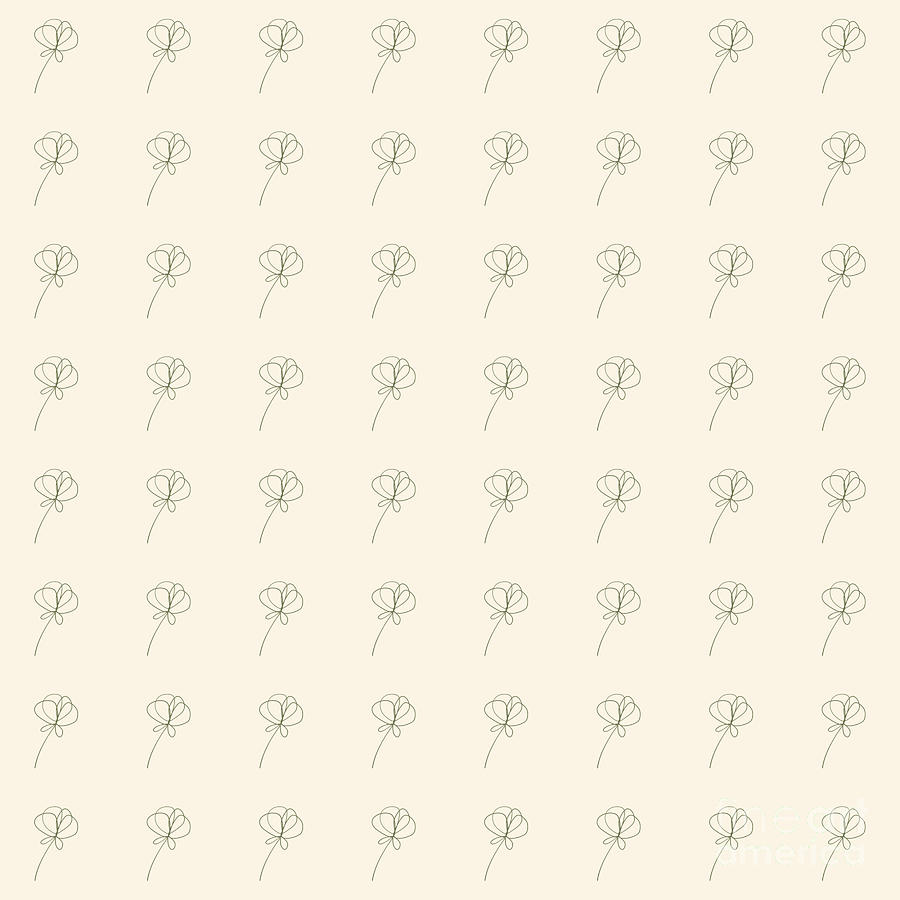 Nature Inspired Boho Farmhouse Seamless Repetitive Pattern #5 Photograph by Milleflore Images