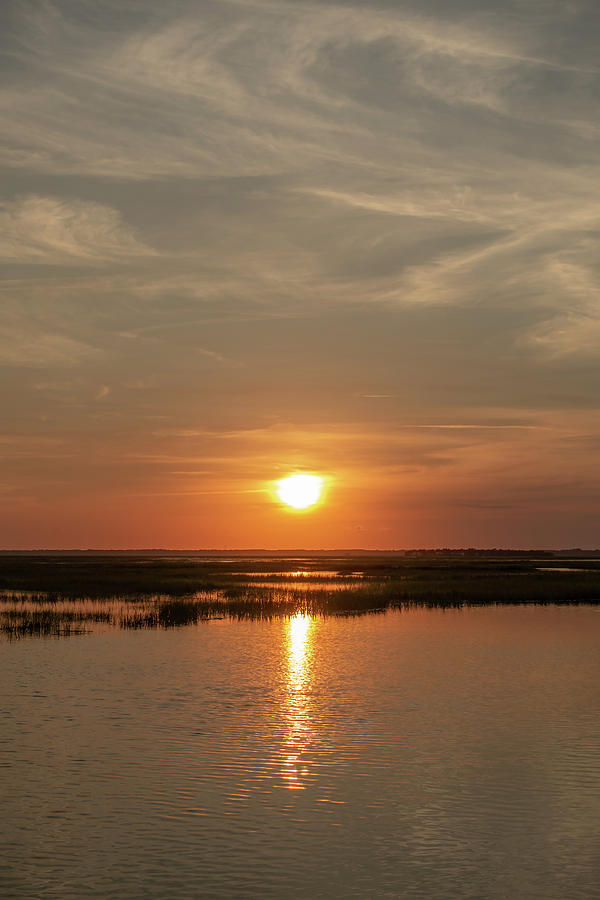Nature Landscape Scenes Around Hunting Island State Park In Sout #5 Photograph by Alex Grichenko