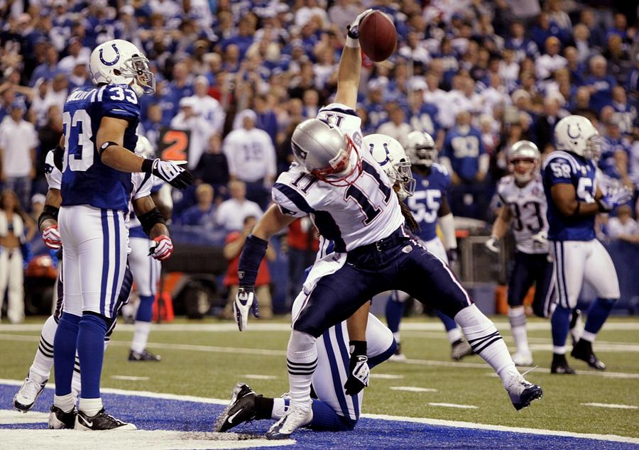 New England Patriots v Indianapolis Colts #5 Photograph by Jamie Squire