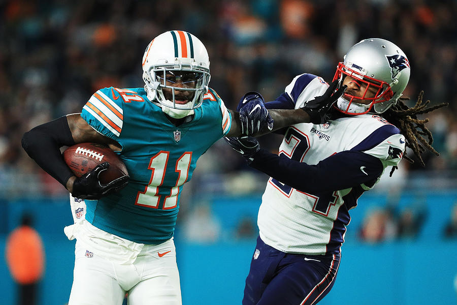 New England Patriots v Miami Dolphins #5 Photograph by Mike Ehrmann