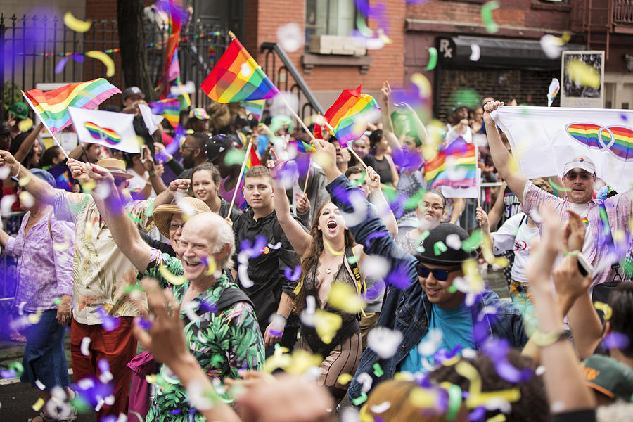New York City Gay Pride Parade 2015 #5 Photograph by DanielBendjy