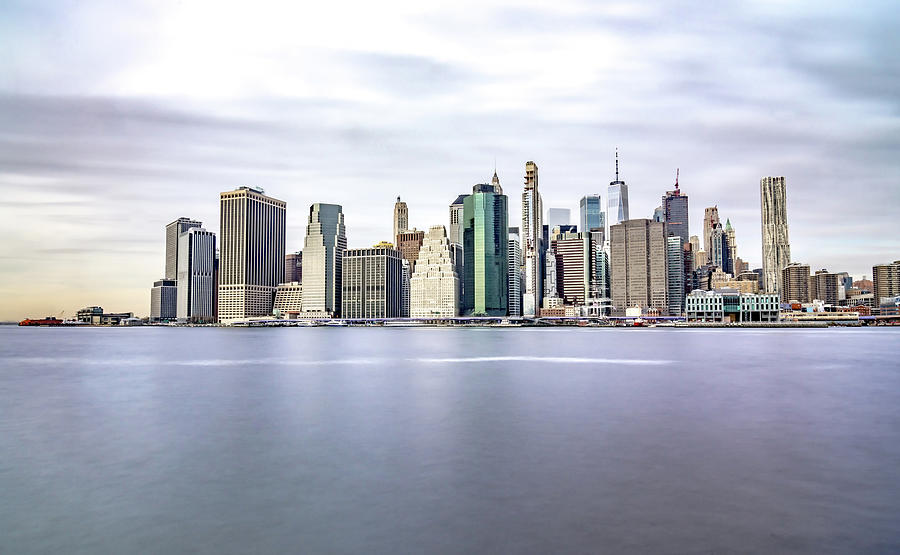 New York City Skyline Manhattan Panorama View #5 Photograph by Alex Grichenko
