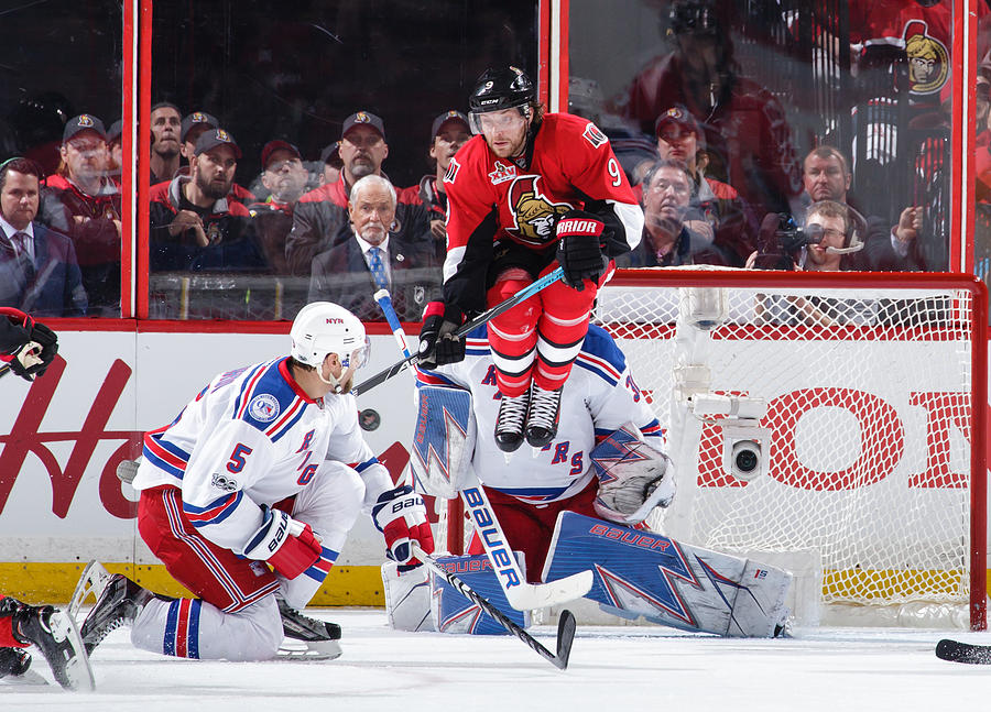 New York Rangers v Ottawa Senators - Game One #5 Photograph by Jana Chytilova/Freestyle Photo