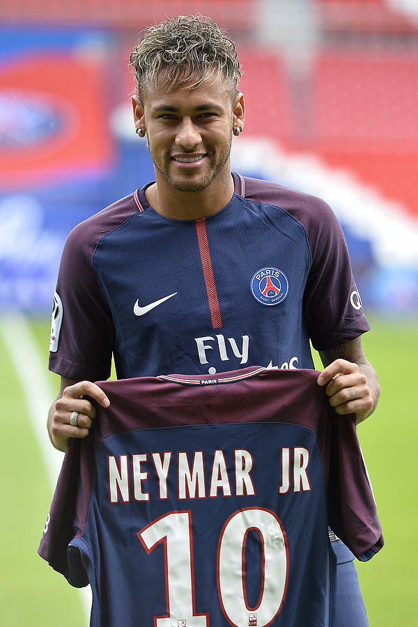 Neymar Signs For PSG #5 Photograph by Aurelien Meunier