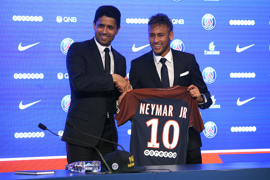 Neymar Signs For PSG #5 Photograph by Jean Catuffe