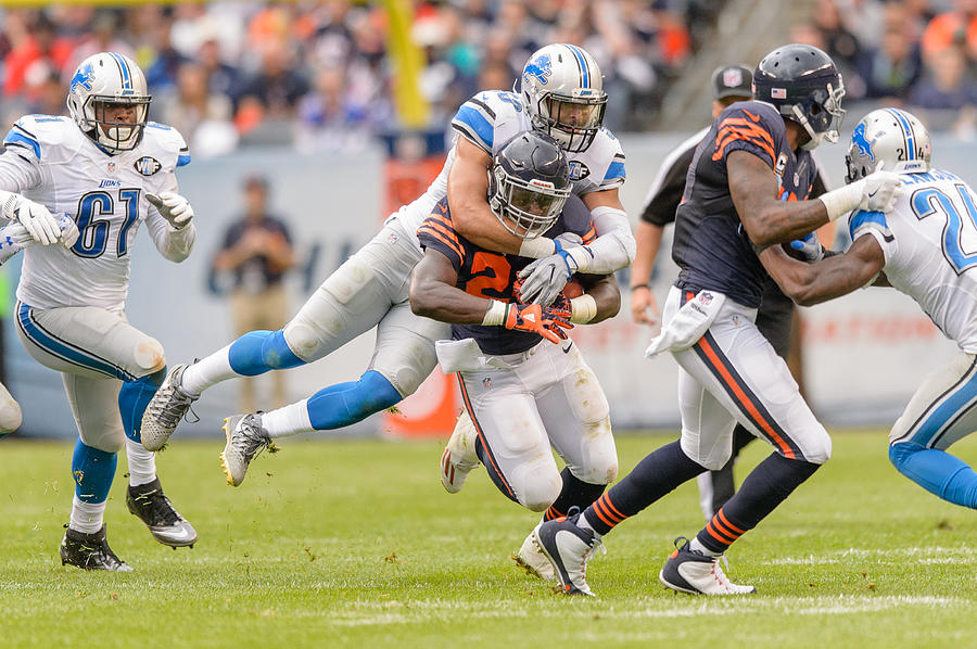 NFL: OCT 02 Lions at Bears #5 Photograph by Icon Sportswire