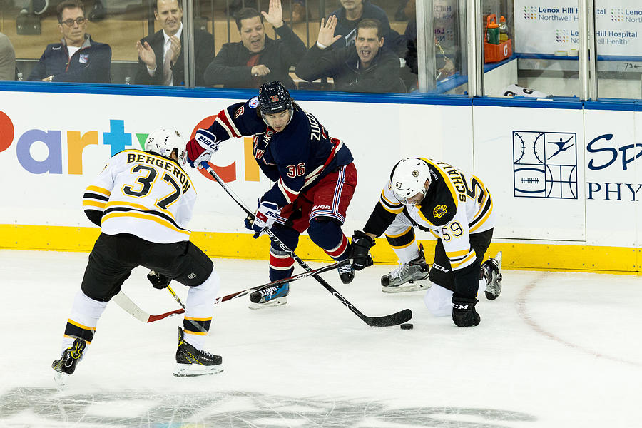 NHL: OCT 26 Bruins at Rangers #5 Photograph by Icon Sportswire