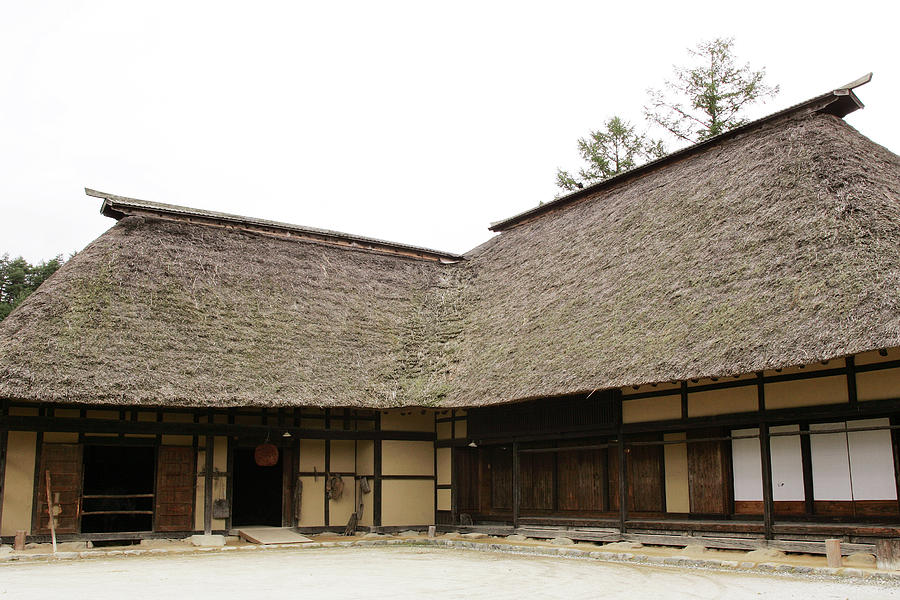 Architecture Photograph - Old Japanese house #5 by Kaoru Shimada