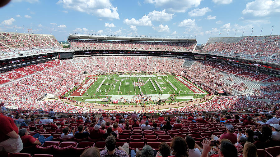 Panorama Bryant-Denny Stadium #6 Photograph by Kenny Glover