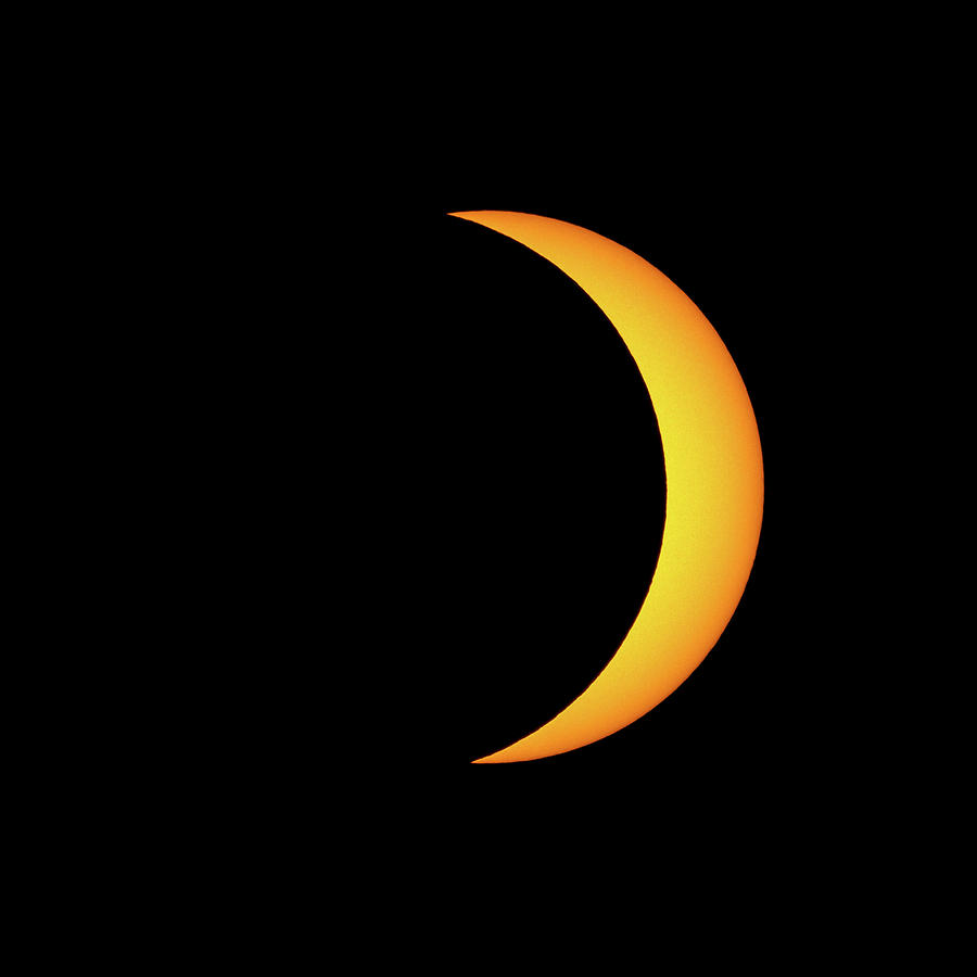 Partial Solar Eclipse Photograph by David Beechum