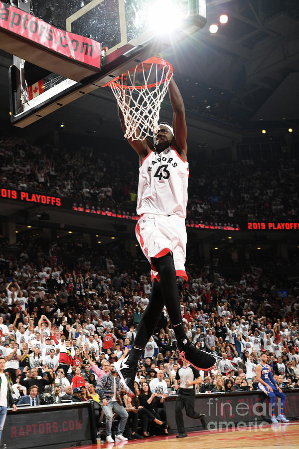 Pascal Siakam #5 Photograph by Ron Turenne
