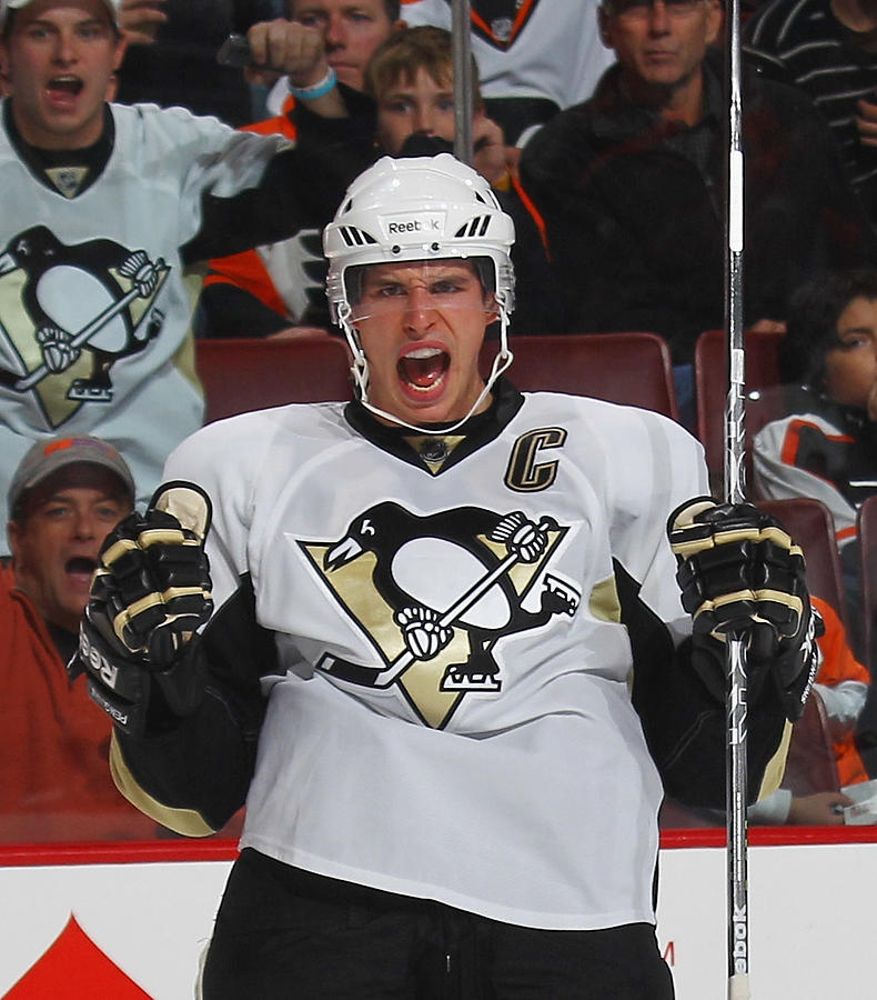 Pittsburgh Penguins v Philadelphia Flyers #5 Photograph by Bruce Bennett