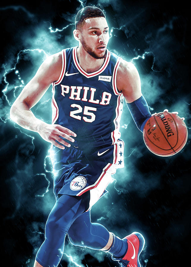 Player Art Philadelphia 76ers Player Ben Simmons Bensimmons Ben Simmons Benjamin David Simmons