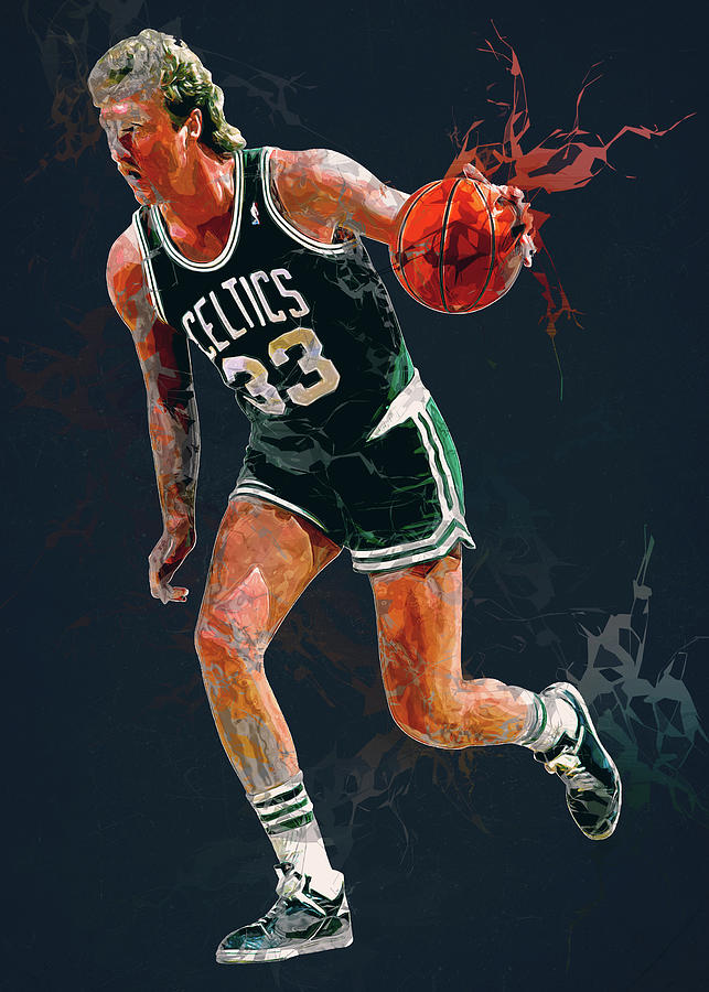 Art Larry Joe Bird Larryjoebird Larry Joe Bird Larry Bird Indianapacers  Indiana Pacers Boston Celtic Digital Art by Wrenn Huber - Pixels