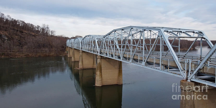 Point of Rocks Bridge Photograph by Ben Schumin - Pixels