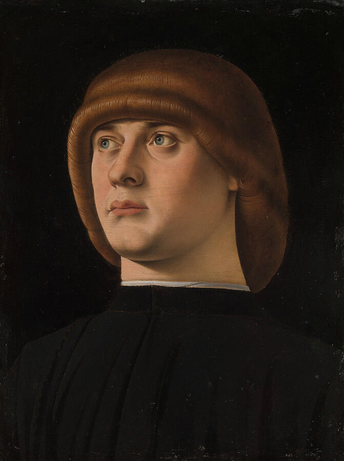Portrait of a Young Man by Jacometto Portrait of a Young Man by Jacometto