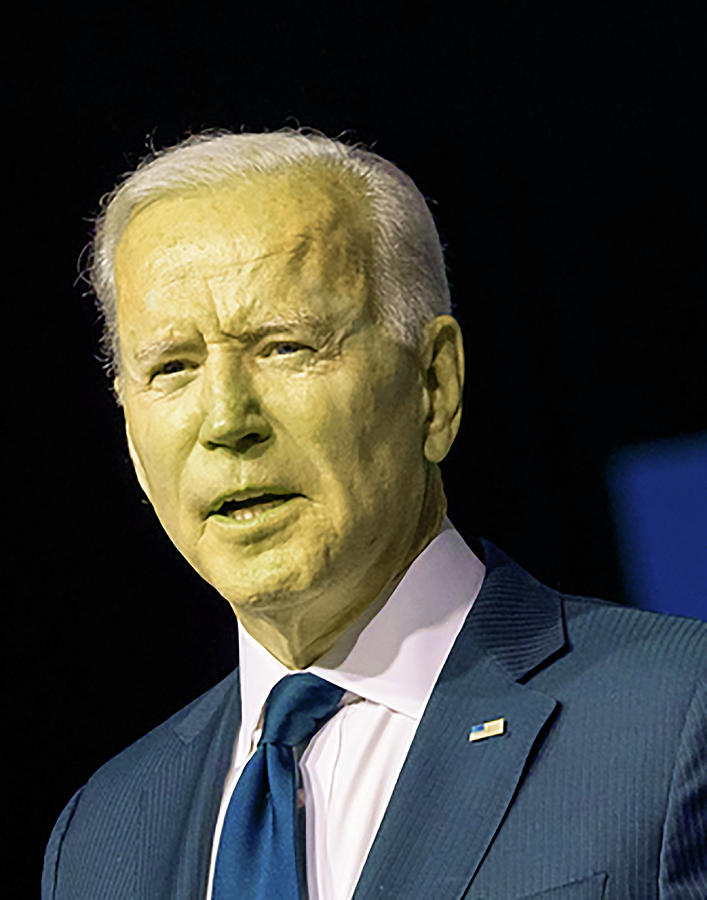 Portrait Of President Joe Biden Digital Art
