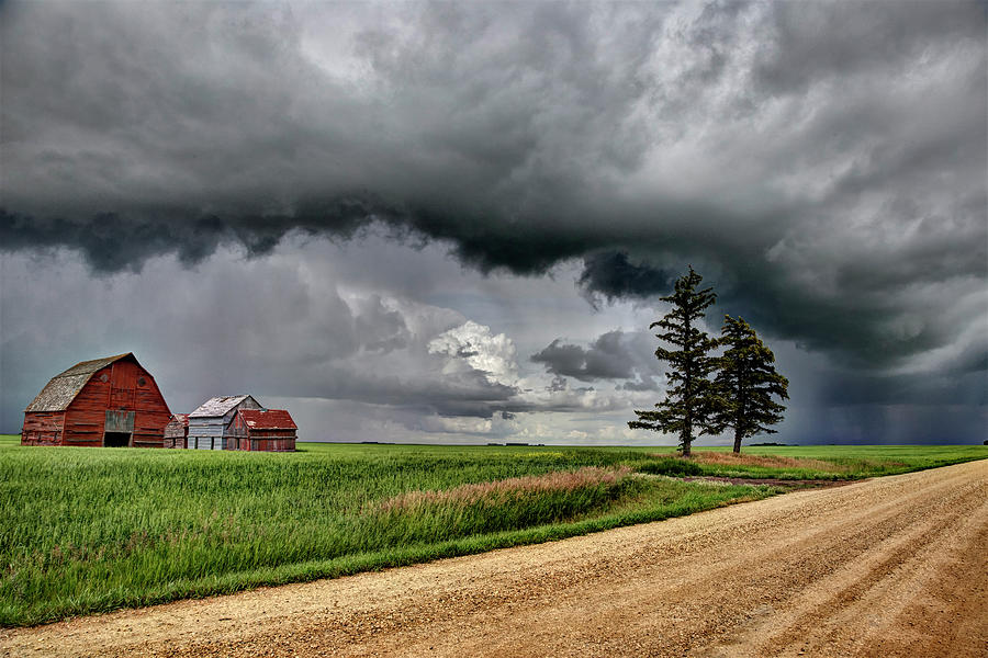 Prairie Storm Canada #5 Photograph by Mark Duffy