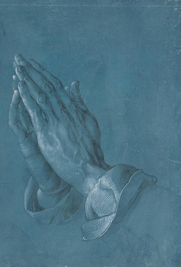 Praying Hands #5 Painting by Albrecht Durer