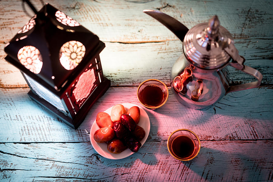 Ramadan table with lantern #5 Photograph by Jasmin Merdan