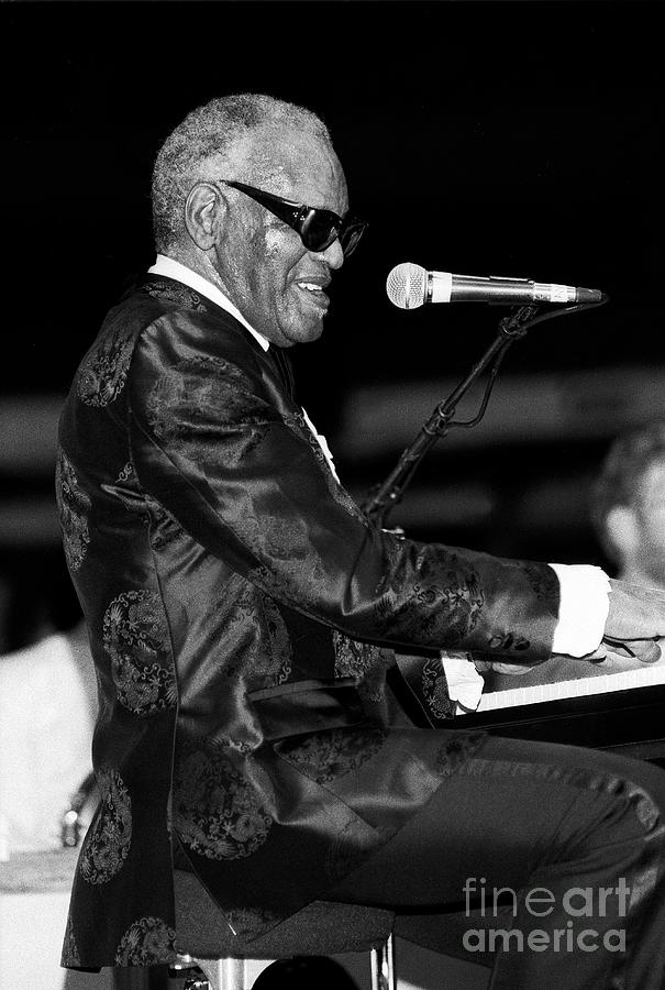 Ray Charles Photograph by Concert Photos - Pixels