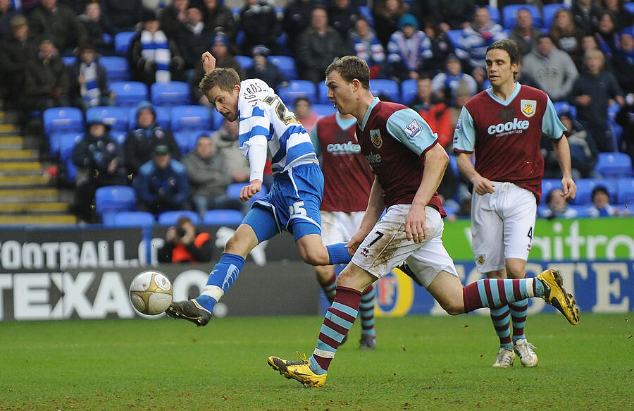 Reading v Burnley - FA Cup 4th Round #5 Photograph by Christopher Lee
