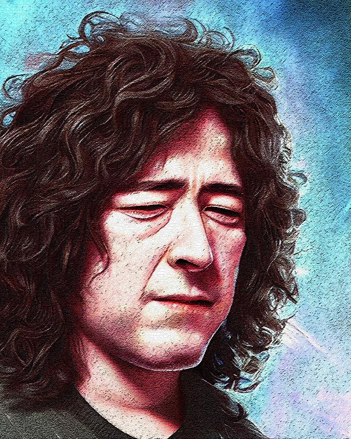 Realistic Portrait Of Rory Gallagher Digital Art by Edgar Dorice - Fine ...