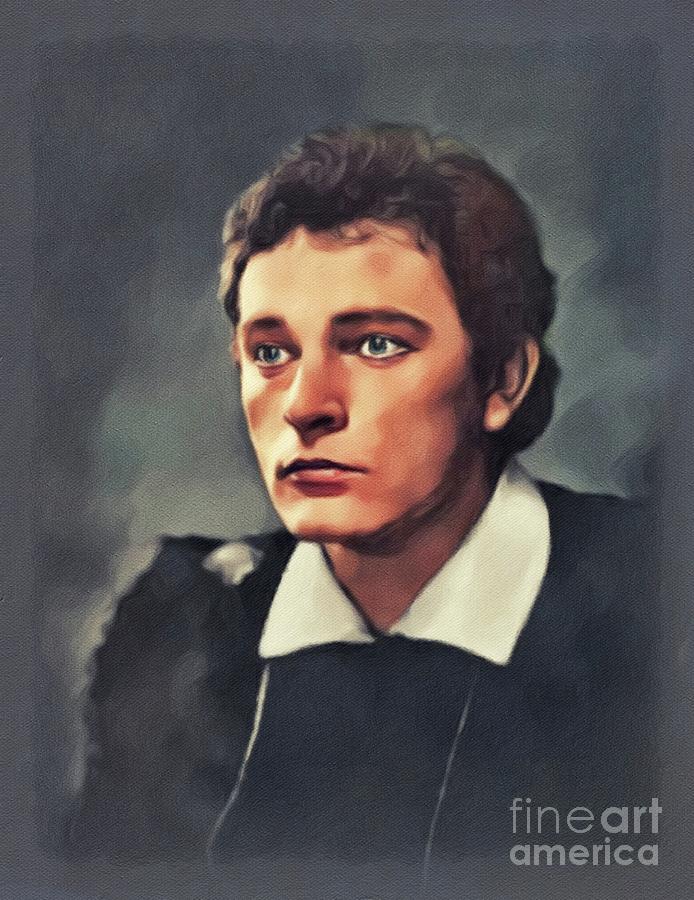 Richard Burton, Movie Legend Painting by Esoterica Art Agency - Fine ...