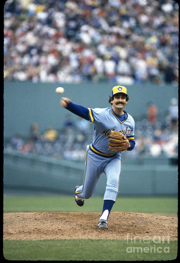 Rollie Fingers Photograph by Rich Pilling