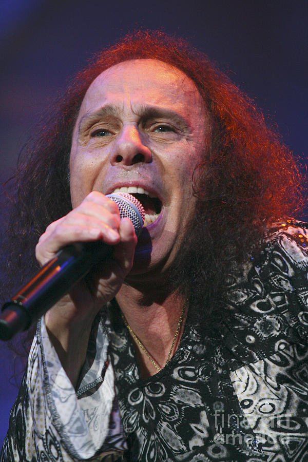 Ronnie James Dio - Heaven and Hell #5 Photograph by Concert Photos - Pixels