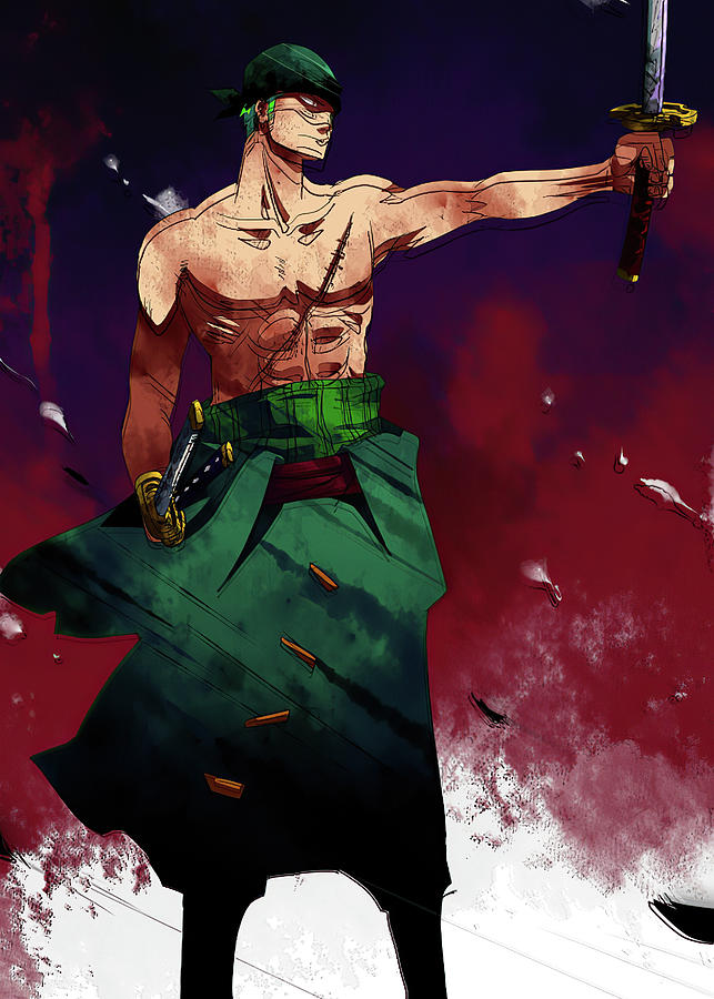 Zoro ONE PIECE - Coolbits Artworks