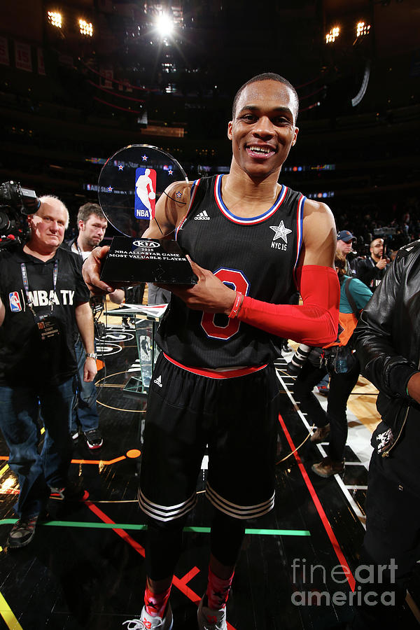 Russell Westbrook #5 Photograph by Nathaniel S. Butler