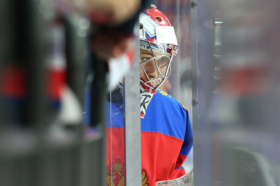 Russia v USA - 2016 IIHF World Championship Ice Hockey: Bronze Medal Game #5 Photograph by Anna Sergeeva