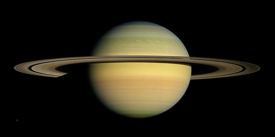 Planet Photograph - Saturn #5 by Nasa