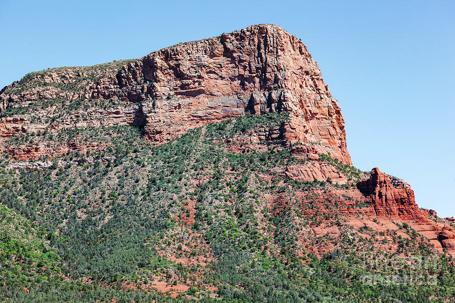 Sedona, Arizona, USA. Red rock formations. #5 Photograph by Michal Bednarek