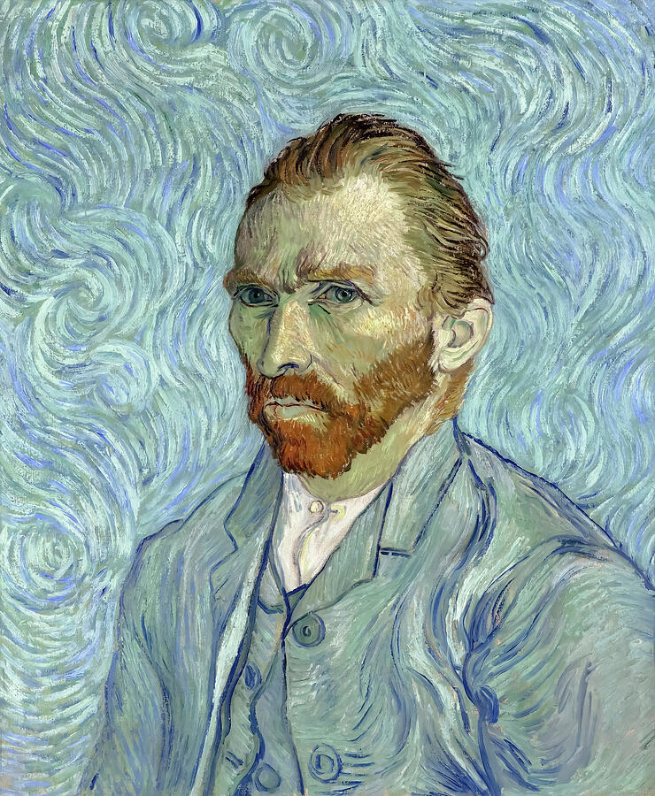 Self-portrait By Vincent Van Gogh Painting