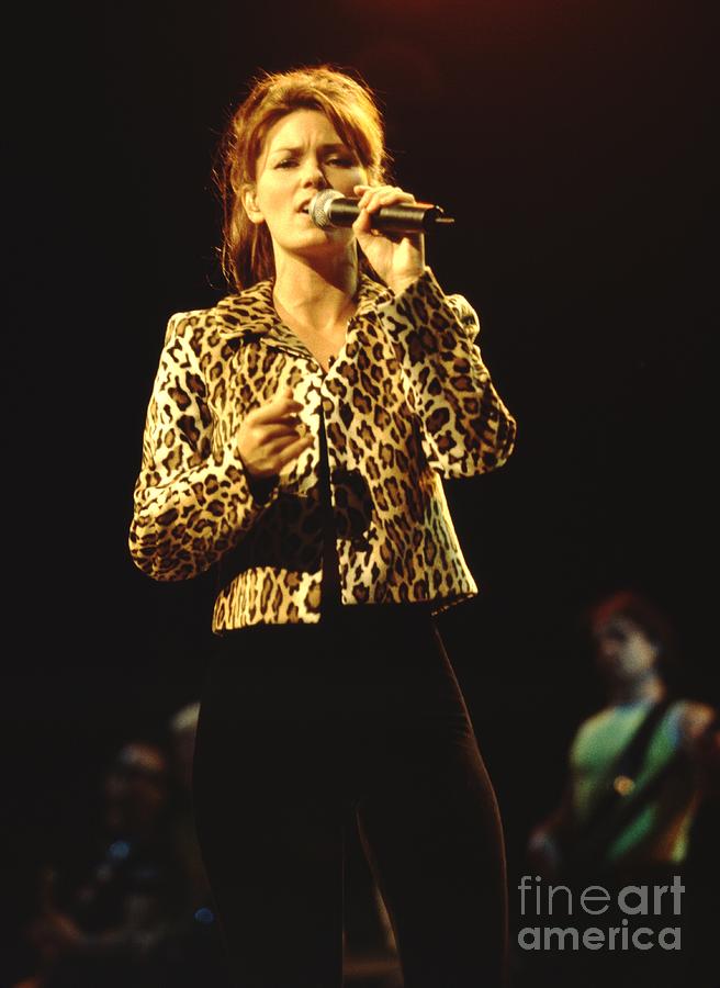 Shania Twain Photograph by Concert Photos