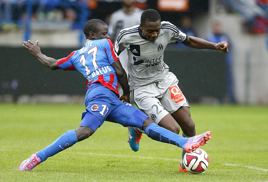 SM Caen v Olympique de Marseille - Ligue 1 #5 Photograph by Jean Catuffe